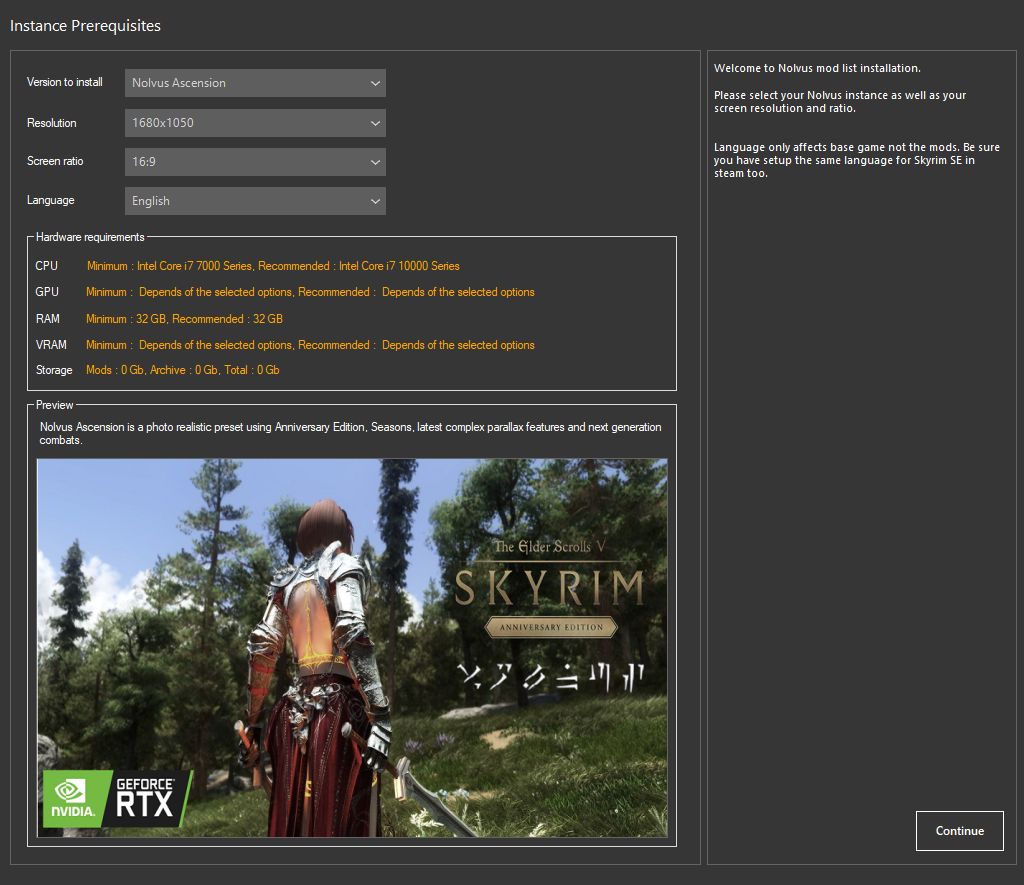 NOLVUS, SKYRIM SE Modding Guide